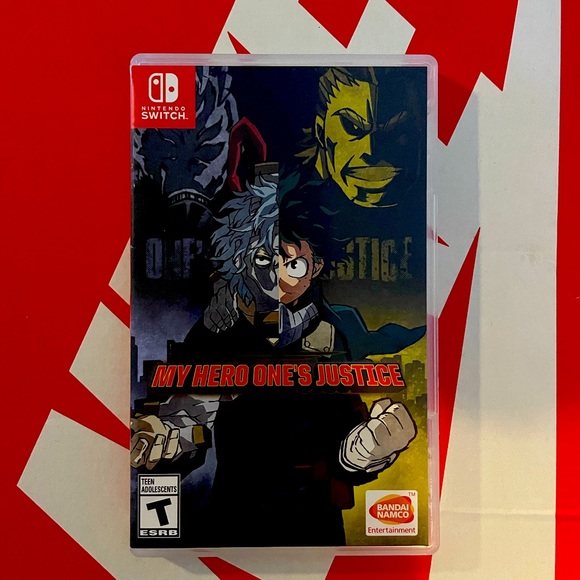 My Hero One's Justice Nintendo Switch Video Game Video Games